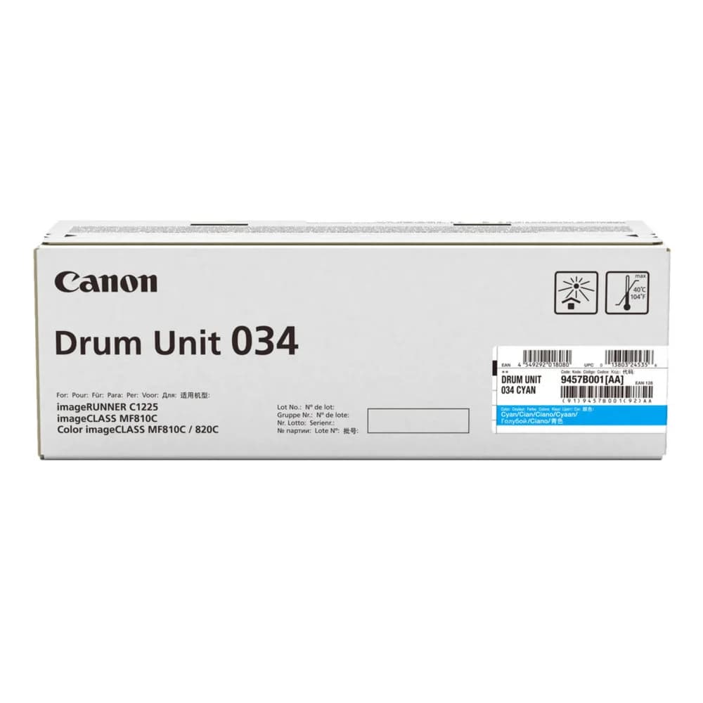 DRUM UNIT 034 CYAN Барабан синий