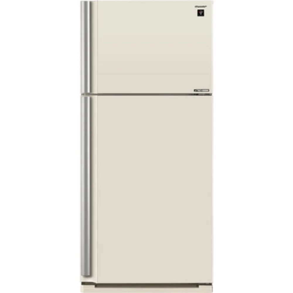 Холодильник Sharp SJXE55PMBE с верхним расположением морозильной камеры, beige(536(388+148), A++, Full No Frost/Hybrid Cooling, J-TECH Inverter,800 х1750 х735