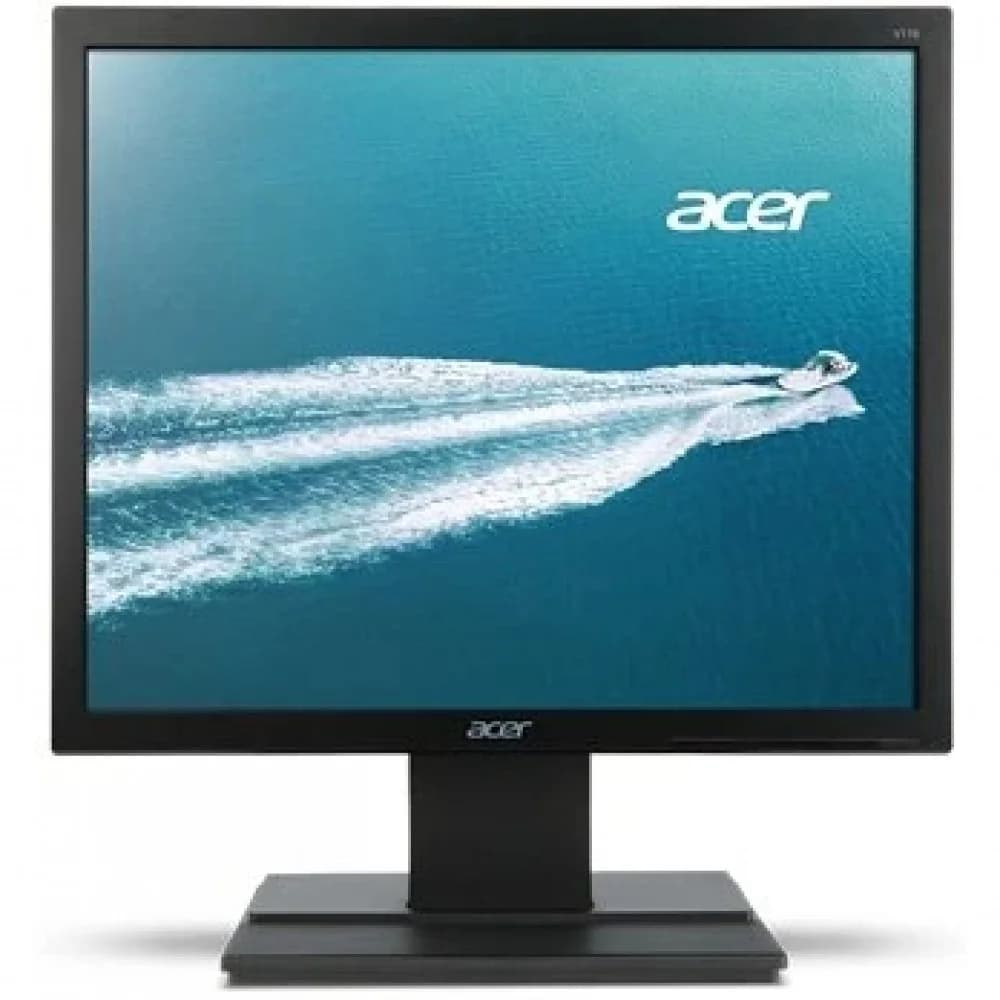 Монитор/ ACER V176Lb 17'',, Black Matt, 5:4, TN, 1280x1024, 5ms, 250cd, 75Hz, VGA, Vesa:100x100