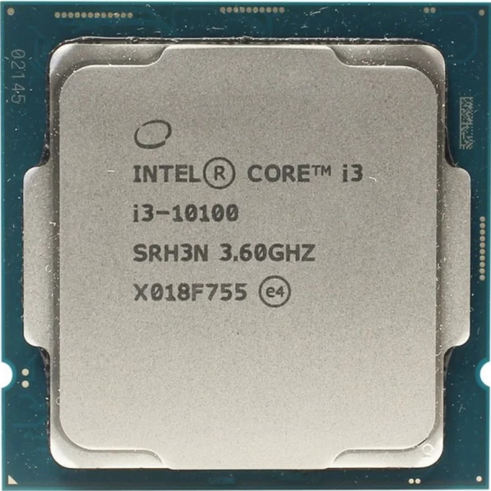 Процессор Intel CORE I3-10100 S1200 OEM 3.6G CM8070104291317 S RH3N IN