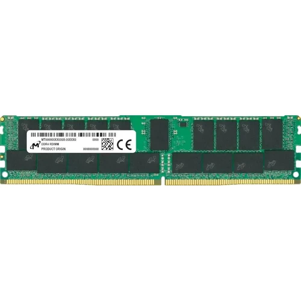 Micron DDR4 RDIMM 32GB 2Rx4 3200 MHz ECC Registered MTA36ASF4G72PZ-3G2 (Analog Crucial CT32G4RFD432A), 1 year, OEM