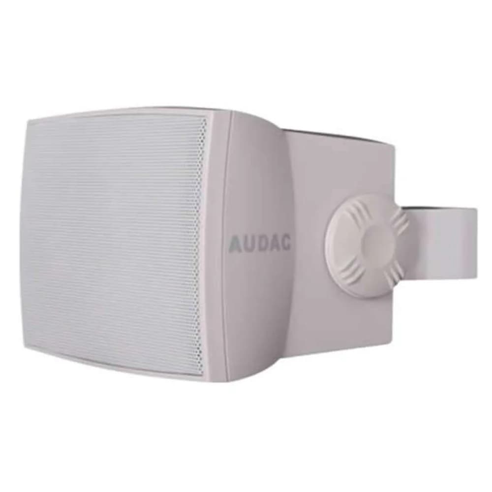 AUDAC Громкоговоритель WX302/W Настенная двухполосная акустическая система. Мощность в 100-V режиме 20/10/5 Вт, при 8 Ом 30 Вт (RMS). Диаграмма направленности по вертикали 100° и горизонтали 100°. П