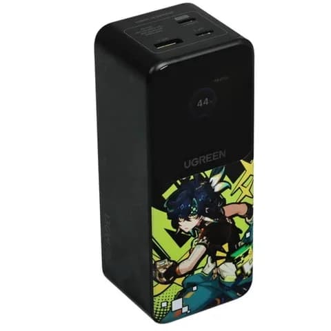 Мобильный аккумулятор Power Bank, 20000mAh, DigitalDisplay, 130W, серый, Genshin Impact Edition PB721 (35524GI) UGREEN