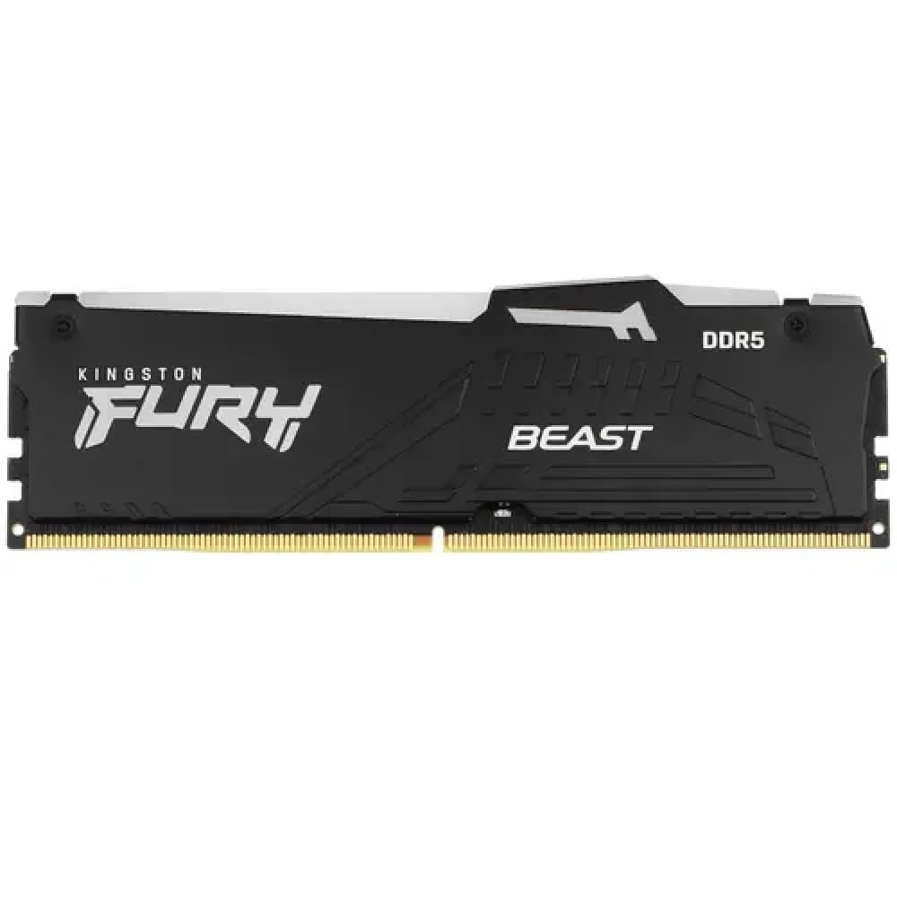 Память оперативная/ Kingston 8GB 6000MT/s DDR5 CL36 DIMM FURY Beast RGB EXPO