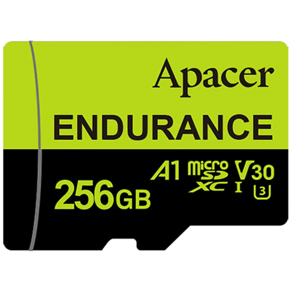 Карта памяти, Apacer, AP256GEDM1D05-R, MicroSDXC 256GB, с адаптером