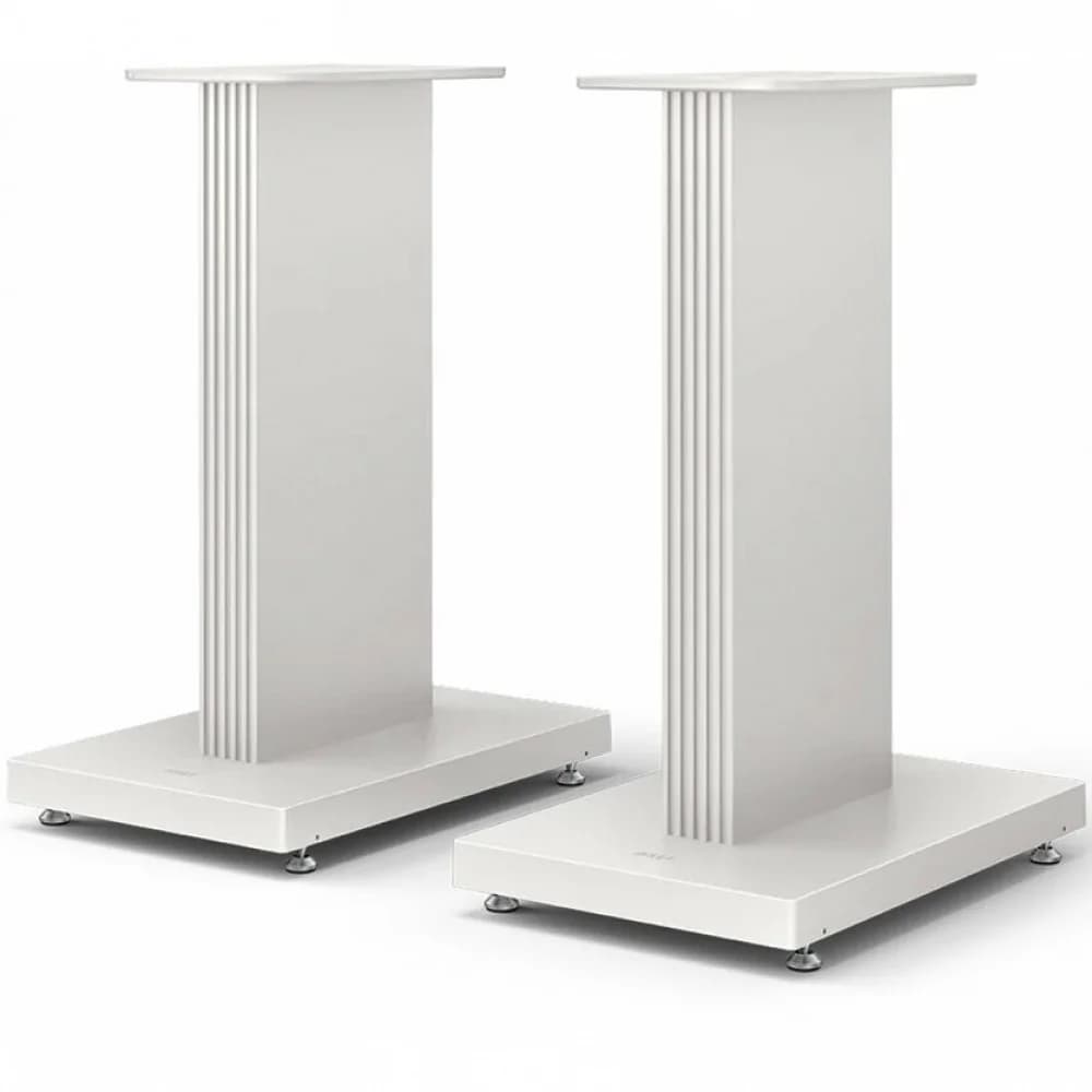 KEF Стойка напольная S3 БЕЛЫЙ EAN:637203049026 (Пара) Напольная подставка для установки АС KEF R3. Стойки оснащены системой крепления кабеля и могут быть заполнены инертным наполнителем, создавая ид
