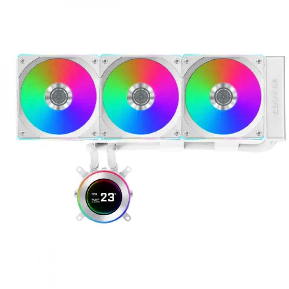 Водяное охлаждение для CPU Lian Li Hydroshift lI LCD-C 360CL White G89.GHS2LCD36RW.00