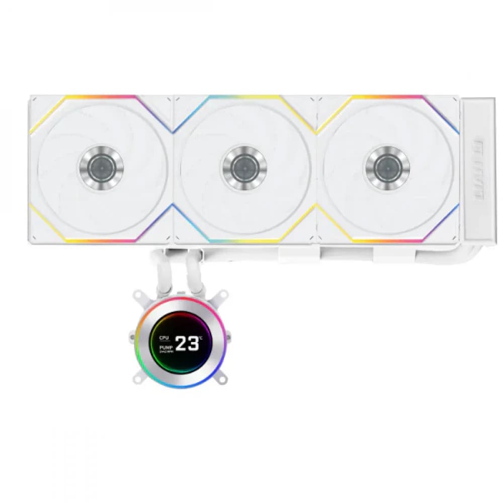 Водяное охлаждение для CPU Lian Li Hydroshift lI LCD-C 360TL White G89.GHS2LCD36TW.00