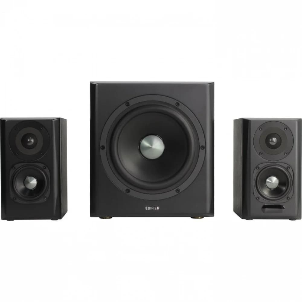 Акустическая система Bluetooth Edifier S351DB Black <2.1, RMS 150ВТ, PC/AUX/OPT/COX/BT, Пульт>