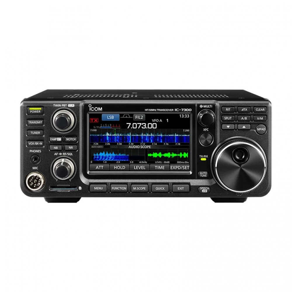 Р/ст КВ ICOM IC-7300 50Мгц (Rx 0.030-74.800), 100Вт, 101 кан., SSB/CW/RTTY/AM/FM