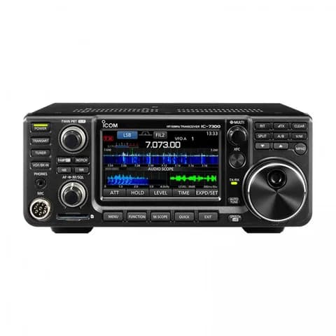 Р/ст КВ ICOM IC-7300 50Мгц (Rx 0.030-74.800), 100Вт, 101 кан., SSB/CW/RTTY/AM/FM