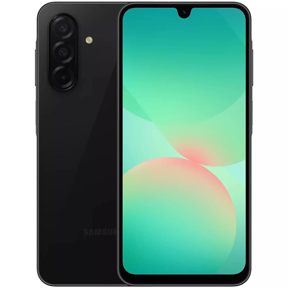 Смартфон Samsung A26 5G, E1380 6/128GB, 6.7"AMOLED, 2340x1080, BT5.3, NFC, 2xSIM/mSD, Black