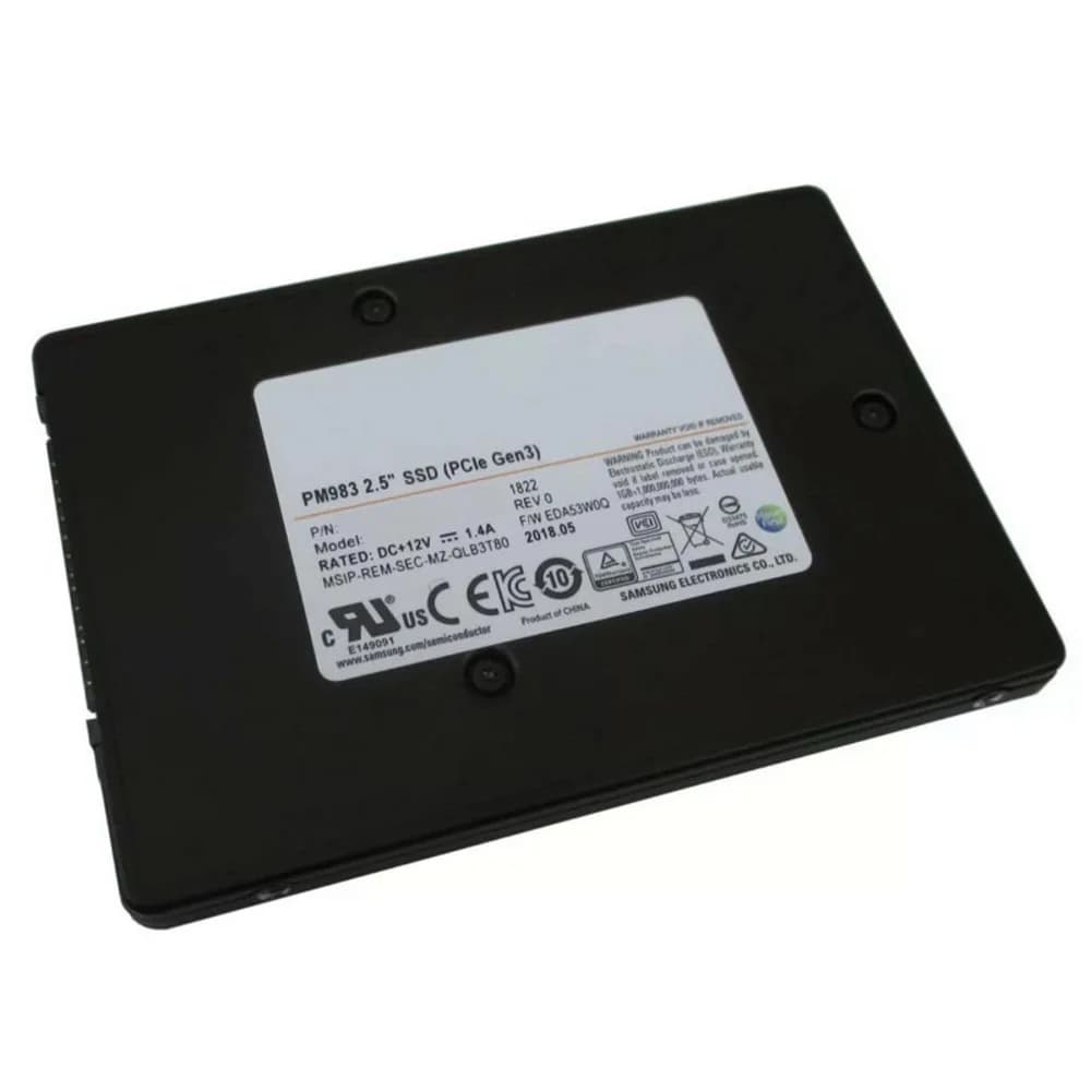 Samsung SSD 1.92TB PM983 2.5" PCIe 3.0 x4 TLC