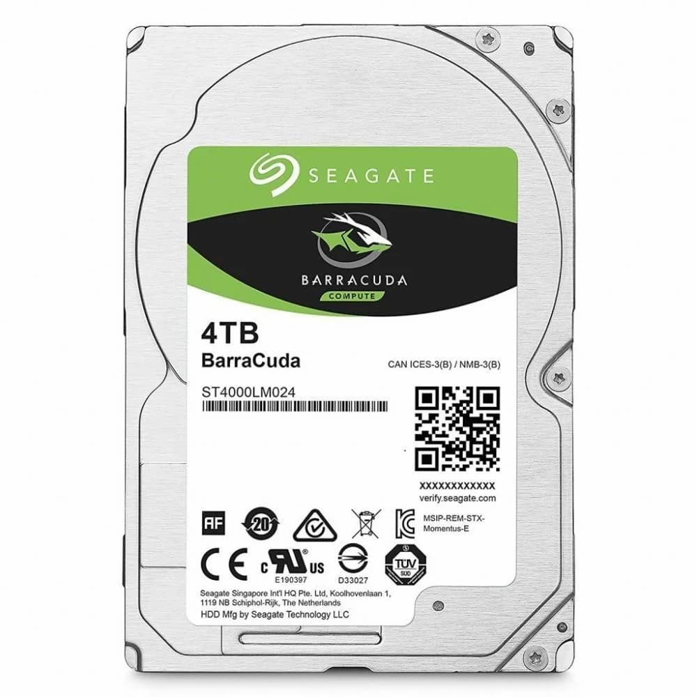 Жесткий диск Seagate Original SATA-III 4Tb ST4000LM024 Momentus (5400rpm) 128Mb 2.5\SEAGATE"" Тип - HDD Поддержка секторов размером 4 Кб - есть Назначение - для настольного компьютера Форм-фактор;17031;2;03.06.2026;RU