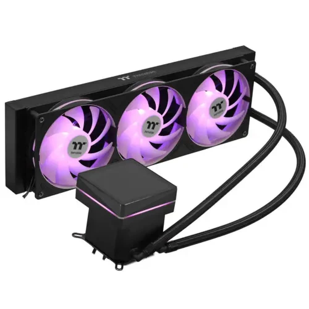 Система водяного охлаждения Thermaltake TH360-S V3 ARGB Soc-AM5/AM4/1200/1700/1851 черный 4-pin 25.8dB Al+Cu LCD Ret (CL-W470-PL12SW-A)