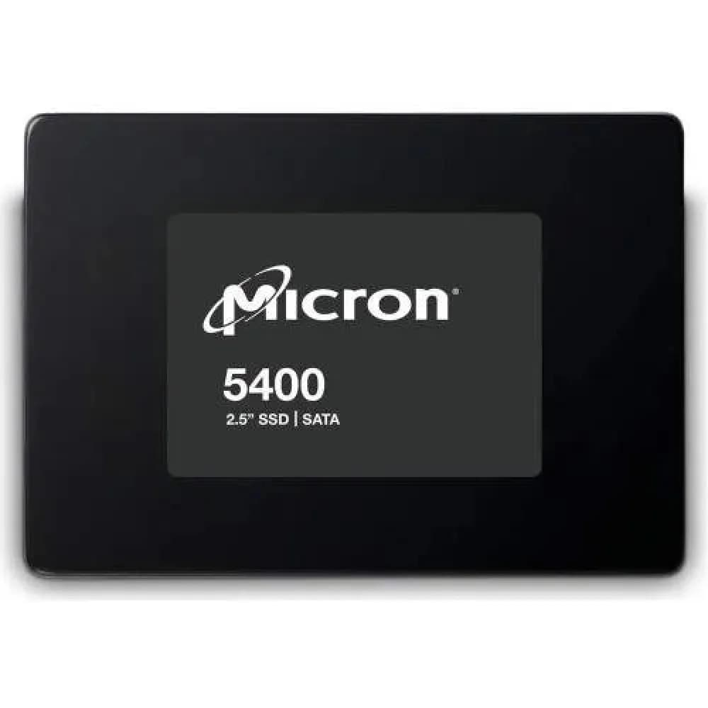 Micron SSD 5400 MAX, 960GB, 2.5" 7mm, SATA3, 3D TLC, R/W 540/520MB/s, IOPs 95 000/65 000, TBW 8760, DWPD 5 (12 мес.)