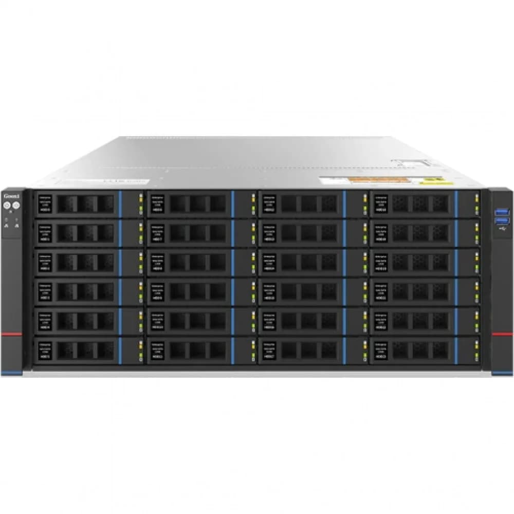 Серверная платформа/ Gooxi SYR4108G-D12R-G5 Gooxi 4u -8 GPU platform based on AMD 9005 , compatible with 9004, 4*2700w psu, 8*GPU cables, EU cables, rail kits