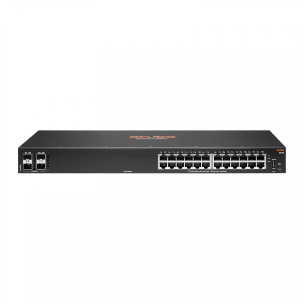 Коммутатор HPE Aruba 6000 R8N88A#ABB 24G 4SFP управляемый