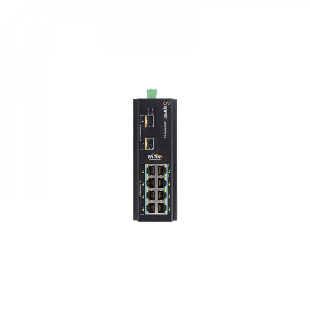 Wi-Tek SP3010FM-L2 Промышленный 8-портовый управляемый коммутатор PoE