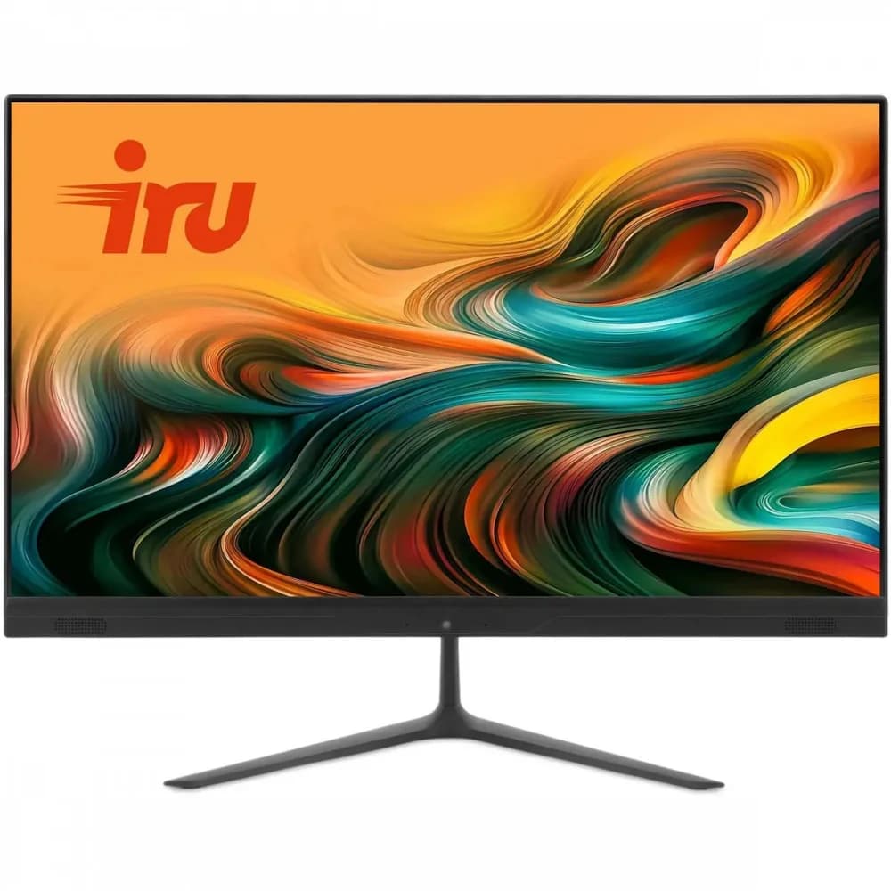 Моноблок IRU P233 23.8" Full HD i3 1220P (3.3) 8Gb SSD256Gb CR без ОС GbitEth WiFi BT 90W Cam черный 1920x1080