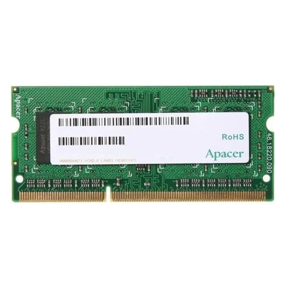 4GB Apacer DDR3 1600 SO DIMM DS.04G2K.KAM Non-ECC, CL11, 1.5V, 1R, 512x8, RTL (887351)