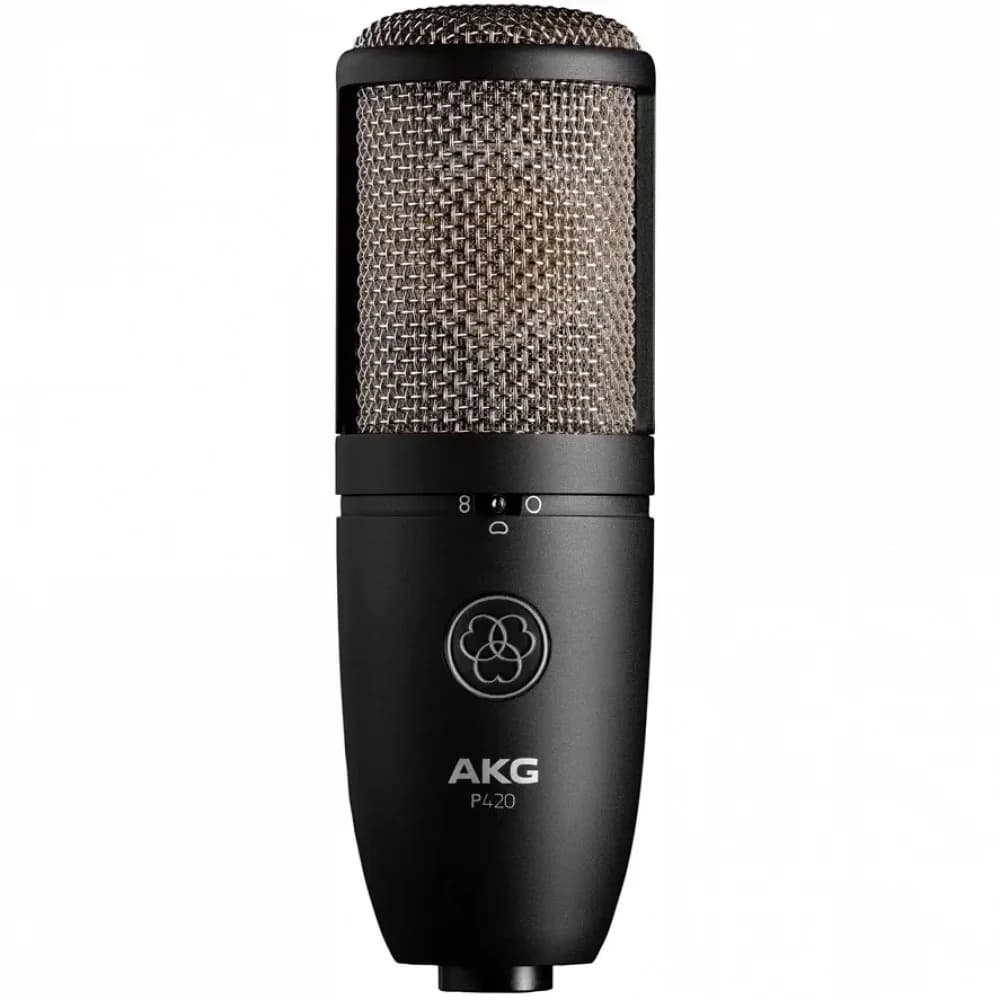 Микрофон проводной AKG P420 черный