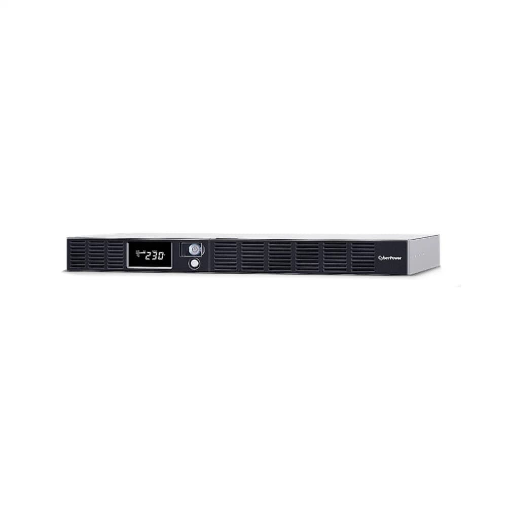 Источник бесперебойного питания, CyberPower, OR1500ERM1U-RU, Мощность 1500ВА/900Вт, OR-серия, Линейно-интерактивный, Стоечный 1U, ЖК/Tel.line/Smart, Диапазон работы AVR:160-263В, Бат.1 шт., Вых: 6xI