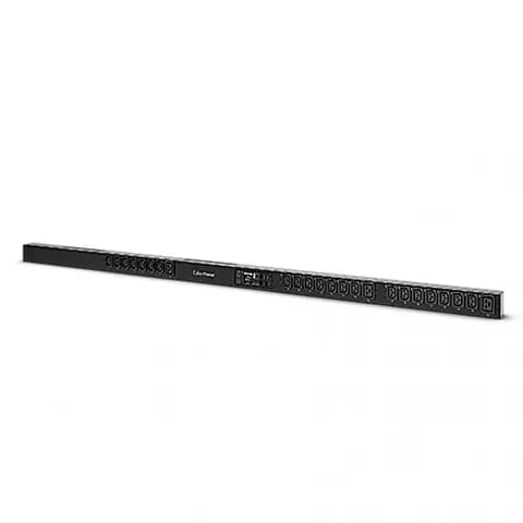 Блок распределения питания, CyberPower, PDU81404 (230В), Входной разъем: IEC 60309 16A x 1, Выходной разъем: IEC C13 x 21/IEC C19 x 3, Длина кабеля: 3,05 м, Высота: 0U