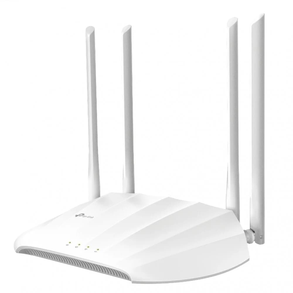WiFi точка доступа AC1200 GbE Tp-Link TL-WA1201 Wireless AC Access Point, до 867 Mbps на 5 GHz и до 300 Mbps на 2,4 GHz, 4 фиксированные всенаправленные антенны, GbE LAN порт, режимы работы: точка д