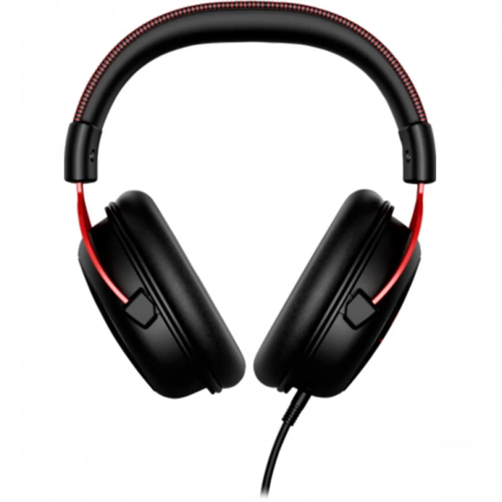 Гарнитура, HyperX, 4P5M0AA, KHX-HSCP-RD, Cloud II - Pro Gaming Headset (Red), Микрофон съёмный гибкий, Динамики 53 мм, 150 мВт, 15-25000гц, Блок управления звуком USB удлинитель, Красно-Чёрный, Цвет