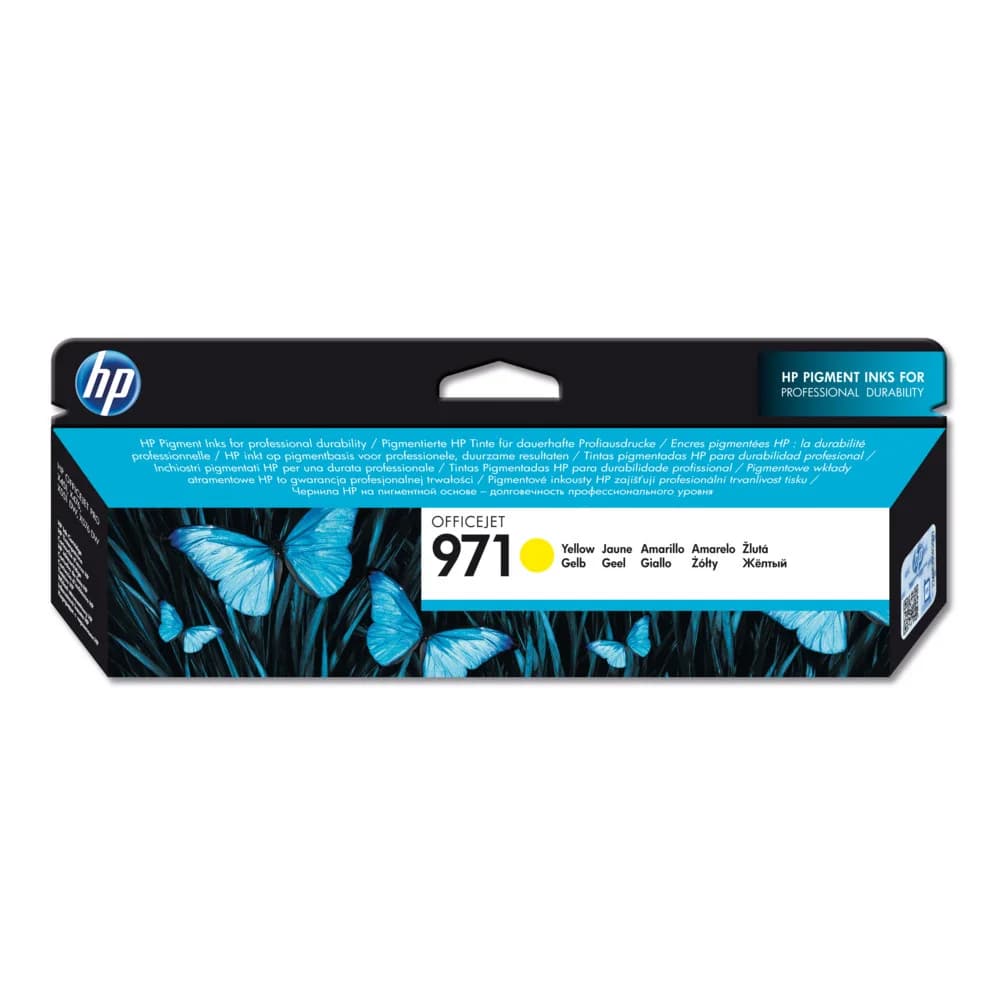 Cartridge HP 971 Yellow Original Ink
