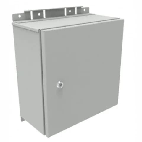 Настенный термошкаф 400x400x250 мм, IP65 (нагрев, контроль климата)