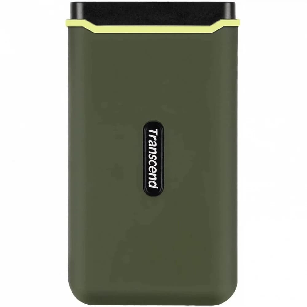 Transcend External SSD ESD380C, 1000GB, Type-C, USB 3.2 Gen2, R/W 2000/2000MB/s, 97x54x13mm, два кабеля в комплекте Transcend ESD380C — это портативный твердотельный накопитель, исполненный в прочно