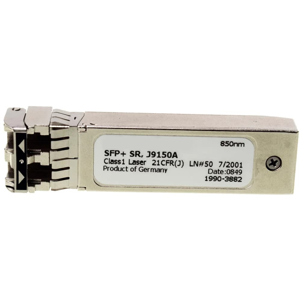 Трансивер HPE Aruba Networking 10G SFP+ LC SR 300m OM3 MMF Transceiver