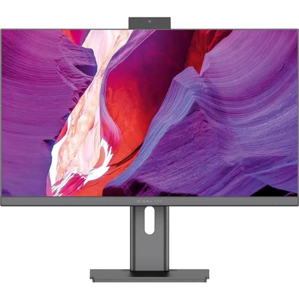 Моноблок Digma Pro Unity 27" Full HD i7 1255U (1.7) 16Gb SSD512Gb UHDG CR Windows 11 Professional Eth WiFi BT 90W клавиатура мышь Cam серый 1920x1080