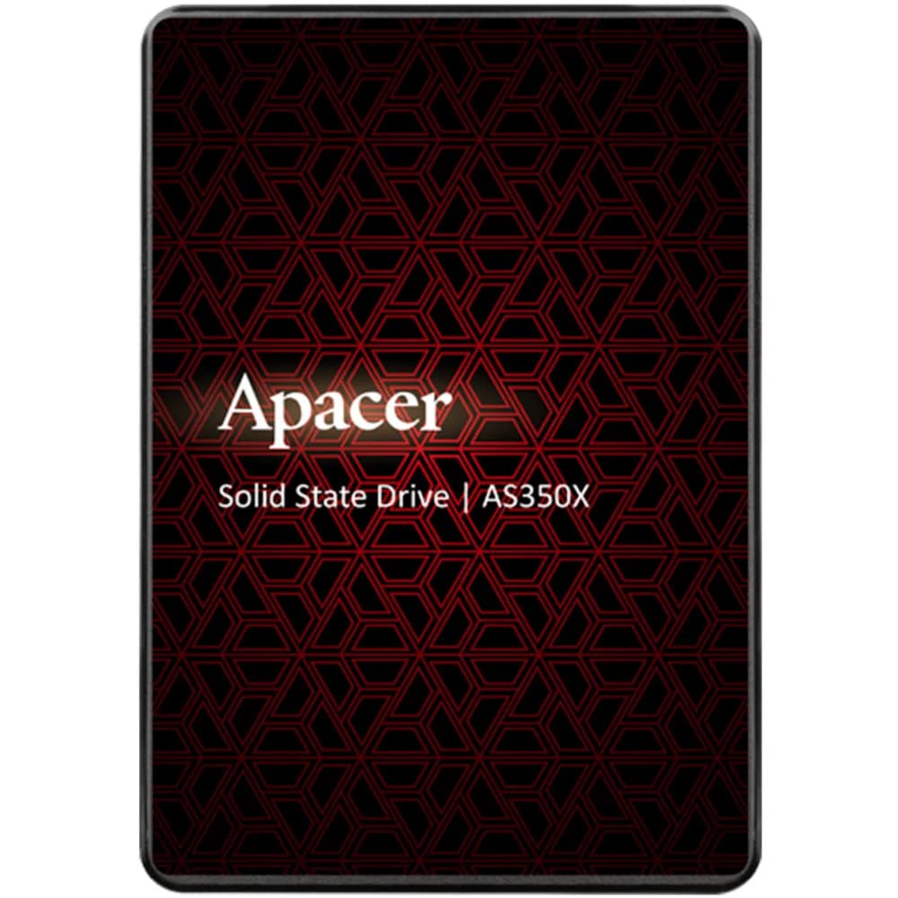 Apacer SSD PANTHER AS350X 256Gb SATA 2.5" 7mm, R560/W540 Mb/s, 3D NAND, IOPS 81K/74K, MTBF 1,5M, 180TBW, Retail, 3 years (AP256GAS350XR-1)