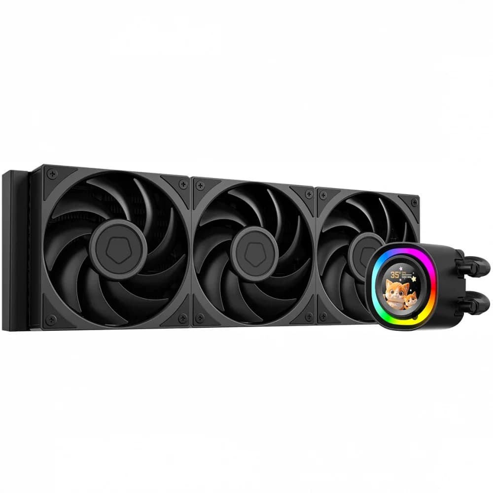 Water Cooler ID-Cooling FX360 LCD PE, for S1851/1700/1200/115x/AMD