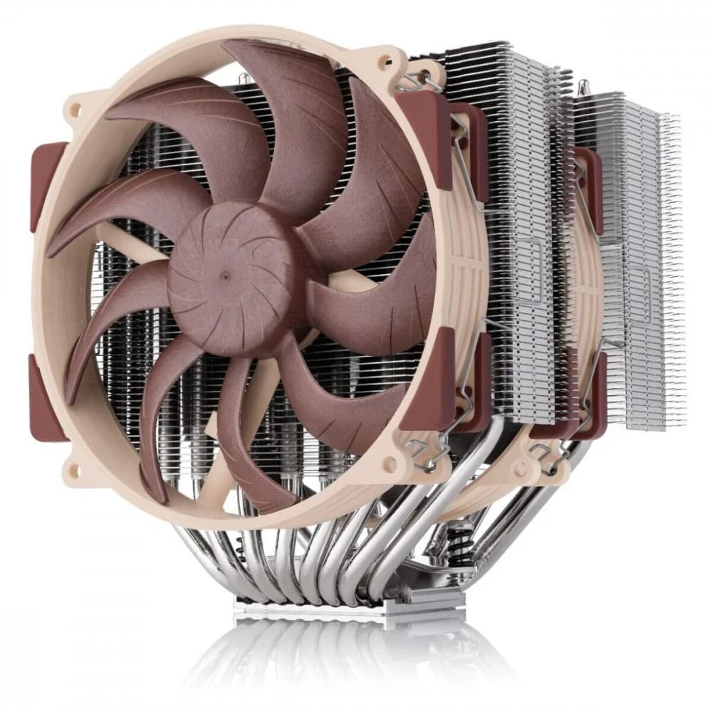 Кулер для процессора/ CPU Cooler Noctua NH-D15 G2 HBC (228W, 4-pin PWM, 168mm, Al/Cu, 8x6mm, 2x140mm, 91.5CFM, 24.8dBA, 1500RPM, S: 1851/1700/1200/115X, AM5/AM4, Beige/Brown)