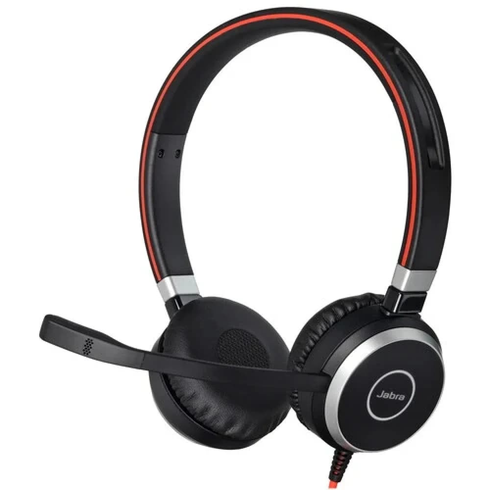 Гарнитура Jabra Evolve 40 MS Stereo, 2.15m, Black