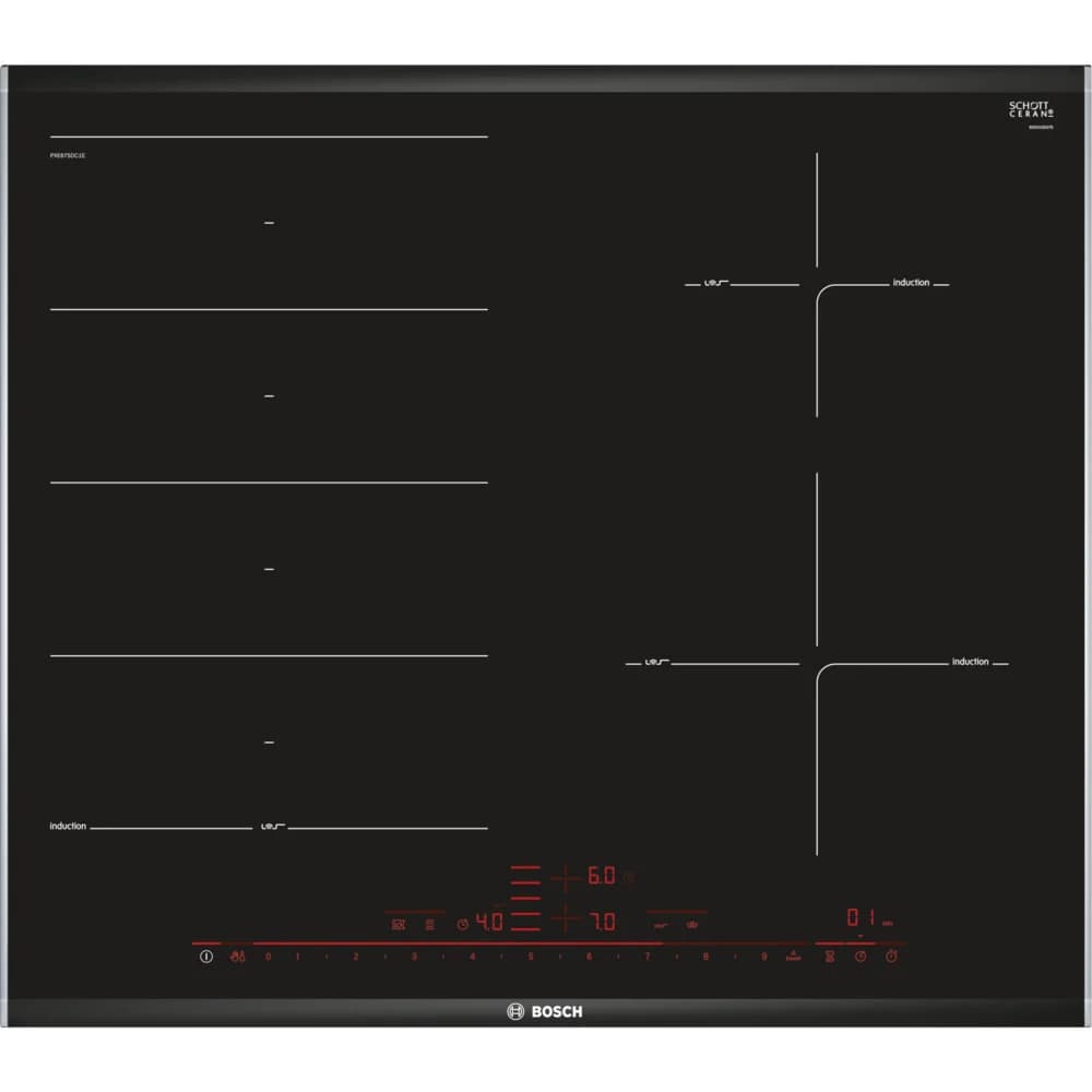 Варочная поверхность Bosch PXE675DC1E черный