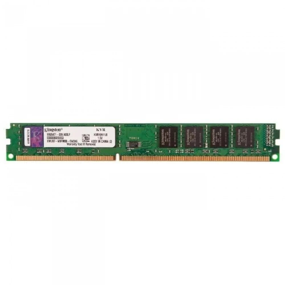 8GB Kingston DDR3L 1600 DIMM KVR16LN11/8WP Non-ECC, Unbuffered, CL11, 1.35V, 2R, 4Gbit, RTL {25} (317350)
