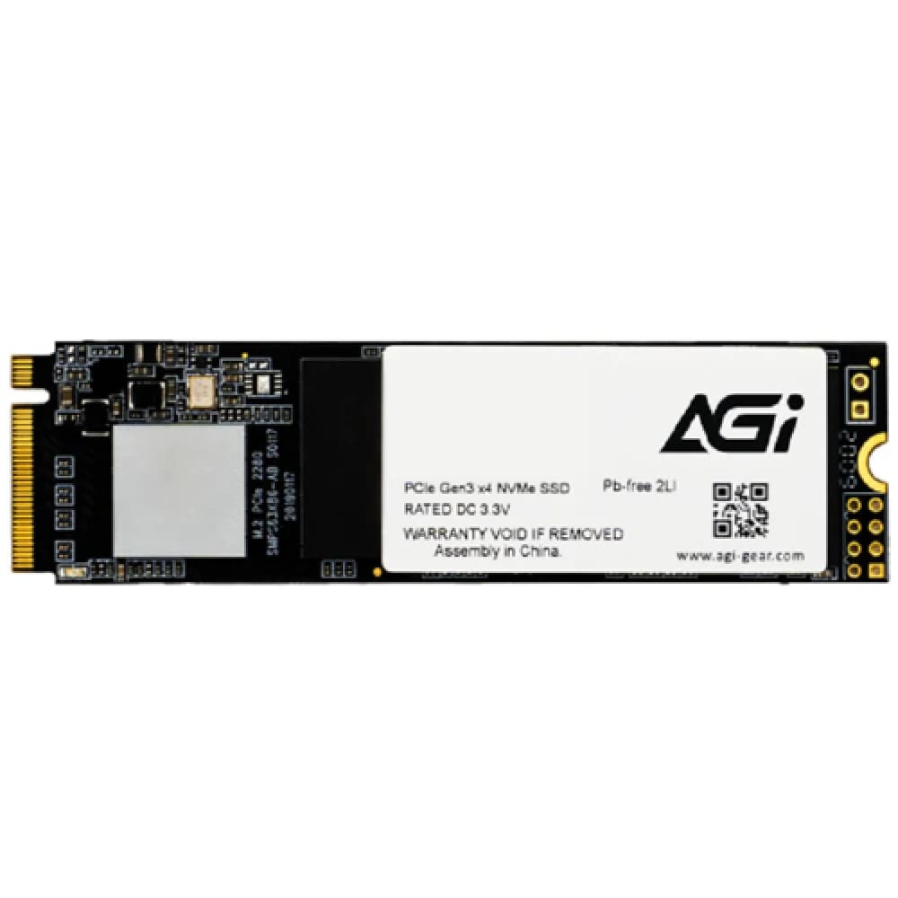 2.5" 512GB AGI AI298 Client SSD PCI-E 3.x x4, 3D NAND