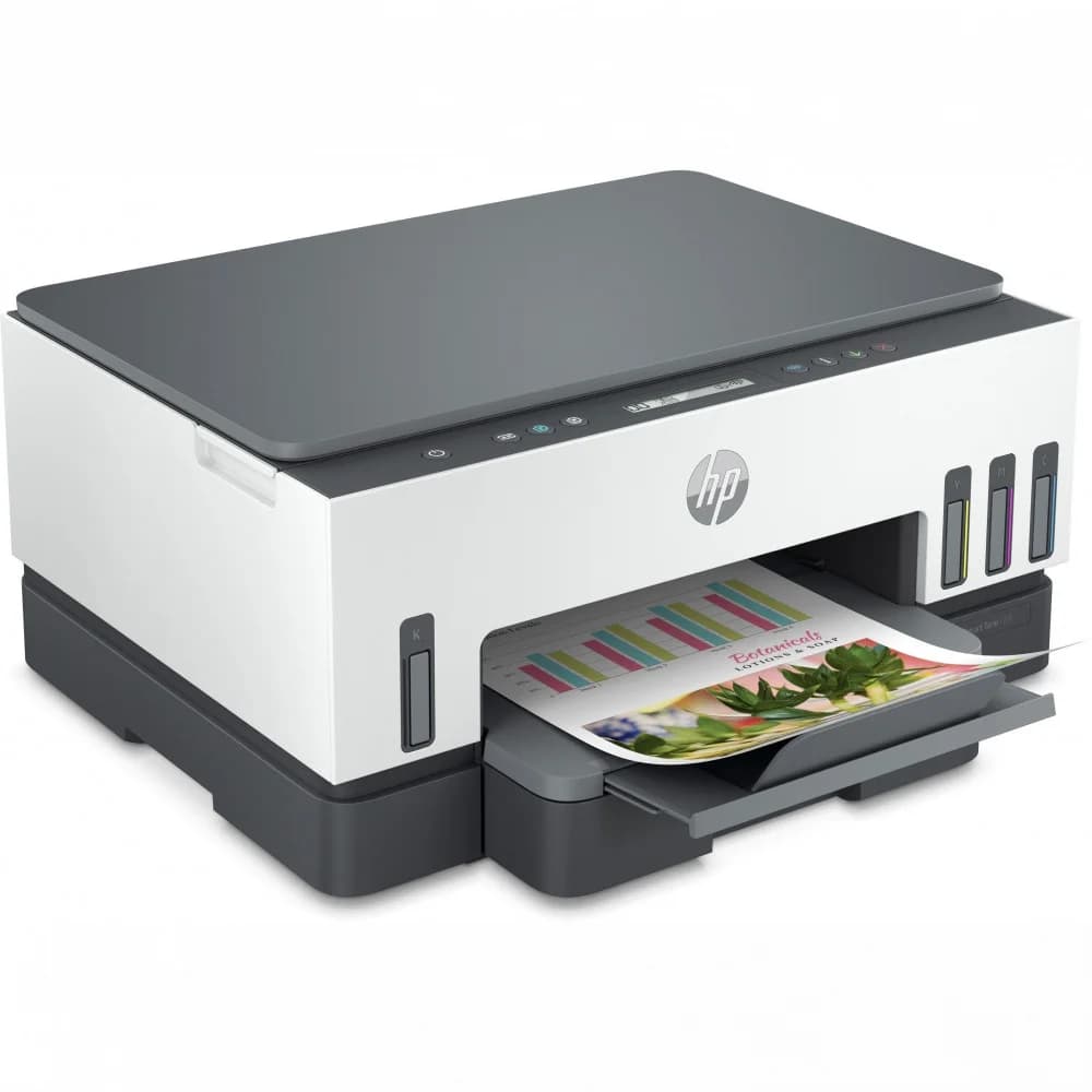 HP Smart Tank 720 All-in-One Printer (p/c/s , A4 15(9ppm), duplex, dual-band Wi-Fi, tray 250, 1y war, cartr. B & CMY in box)