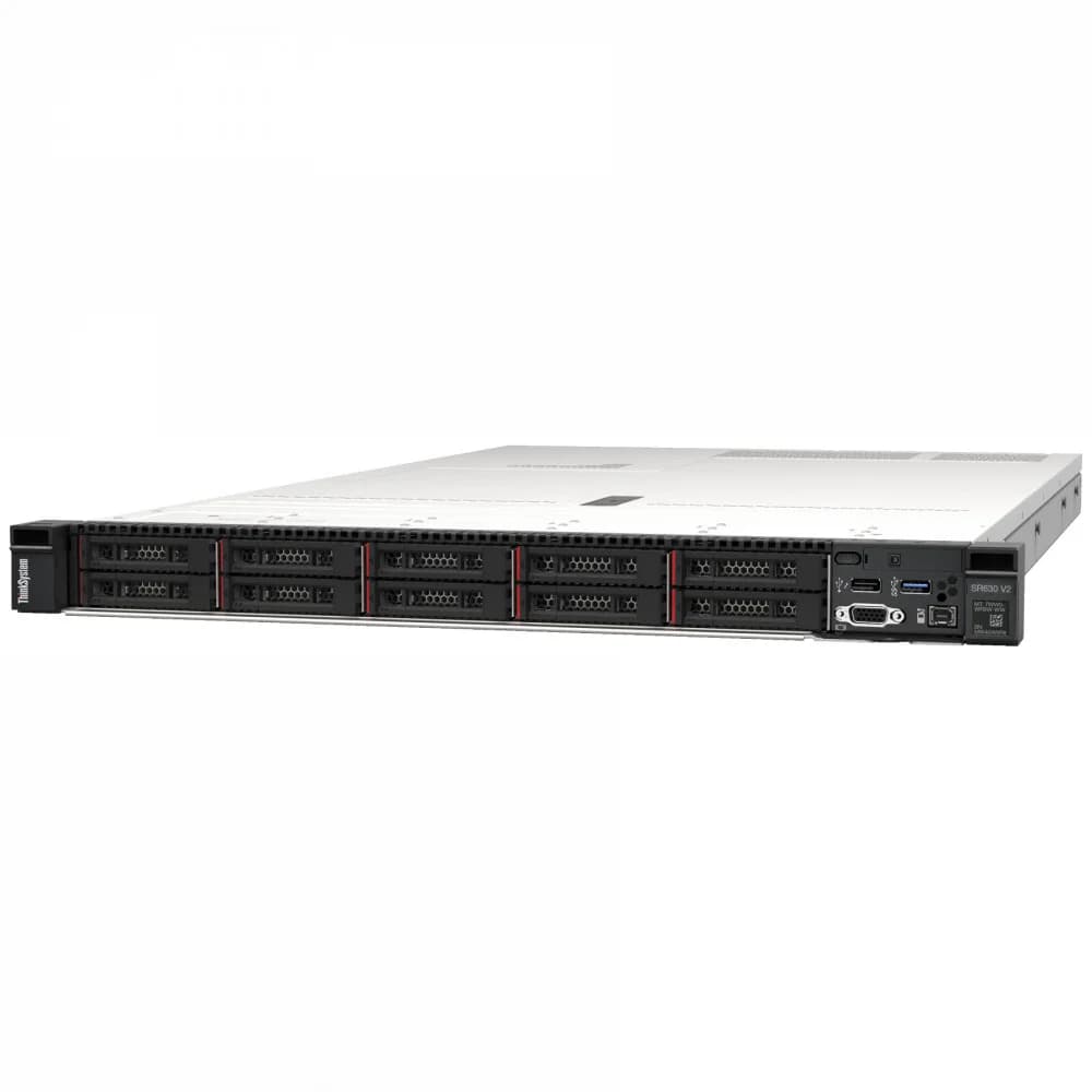 Сервер DEMO_USED ThinkSystem SR630 V2, up to 10x2.5" 1U, 1x Xeon Silver 4310 12C 120W 2.1GHz, 1x 32GB TruDDR4 3200 MHz, RAID 730-8i, 2x 750W, riser1, riser2