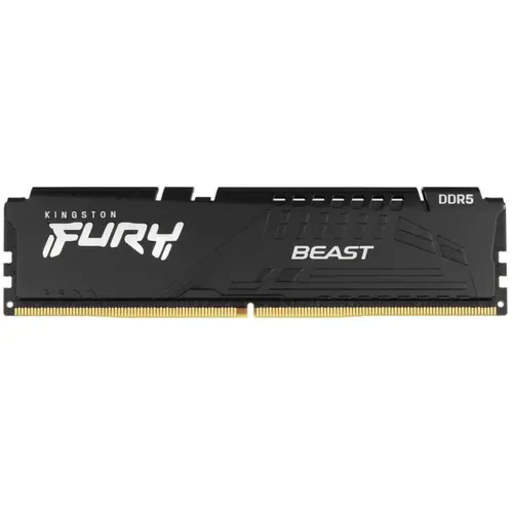 Память DDR5 8GB 6000MHz Kingston KF560C36BBE-8 Fury Beast Black Expo RTL Gaming PC5-48000 CL36 DIMM 288-pin 1.35В single rank с радиатором Ret