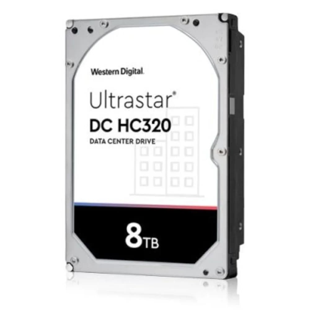 Жесткий диск повышенной надежности HDD 8Tb WD ULTRASTAR DC HC320 256MB 7200RPM SAS 3,5" ULTRA 512E SE P3 HUS728T8TAL5204 0B36400. Предназначен для Серверов, ЦОД и горизонтально масштабируемых архите