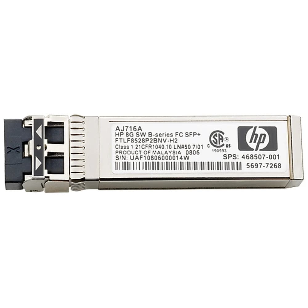 Трансивер HP Enterprise/MSA 8Gb Short Wave Fibre Channel SFP+/4-pack Transceiver/(Includes four x 8Gb SW FC SFPs)