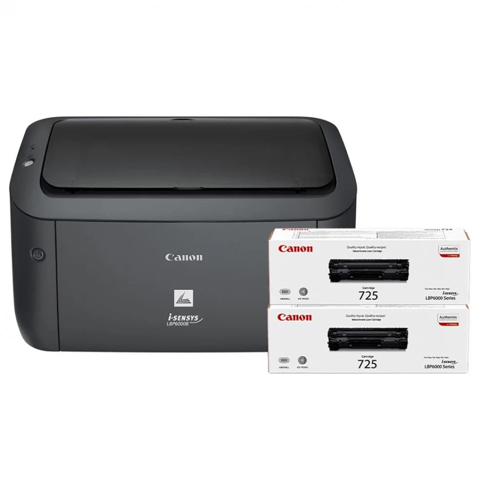 Принтер, Canon, i-SENSYS LBP6030B BUNDLE, 8468B042AA, Лазерный, A4, 18 стр./мин., Подача 150 листов, 400 МГц CPU, 32 МБ RAM, USB 2.0