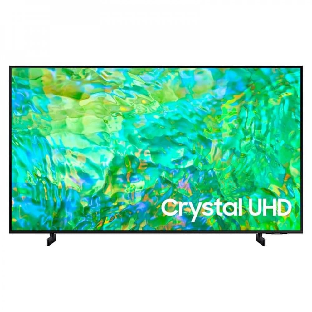 Телевизор, Samsung, UE50CU8000UXCE, 50'', LED, 4K(3,840 x 2,160), 50 Гц, 145 Вт, AC100-240В~ 50/60 Гцб 2xUSB-A, WiFi5, Bluetooth(BT5.2), HDMIх3, VESA 200x200 мм, Черный