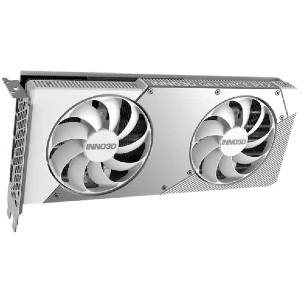 Видеокарта Inno3D GeForce RTX5070 TWIN X2 OC White, 12G GDDR7 192-bit HDMI 3xDP N50702-12D7X-195064W